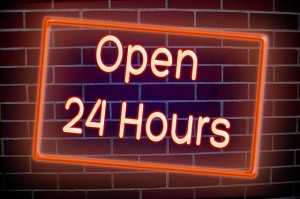 Open 24 Hours