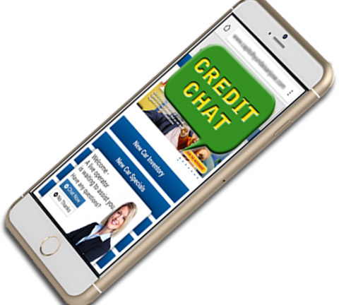 Don’t forget live chat leads on your credit website