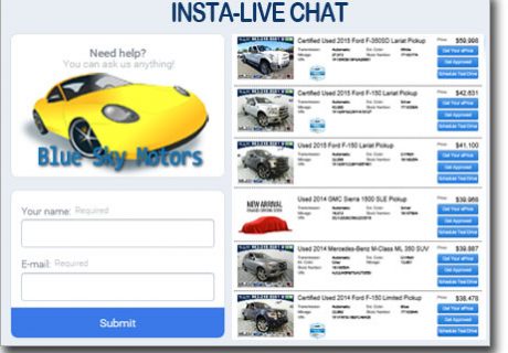 Live chat inventory is a distraction from a sale