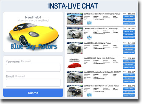 Live chat inventory is a distraction from a sale