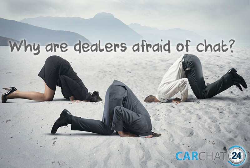 Why do car dealers fear managed chat on their website?