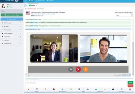 chat console video chat