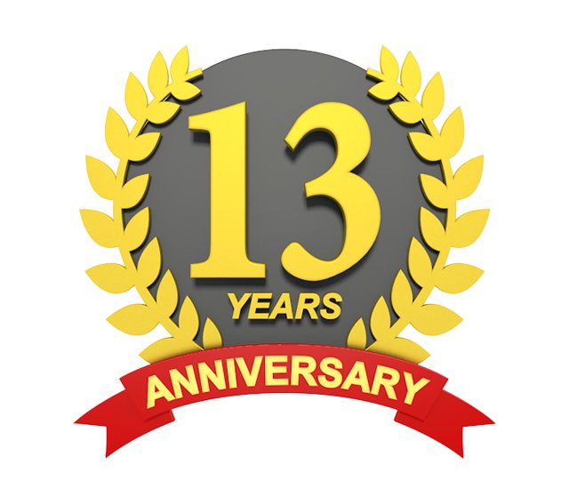 13th anniversary