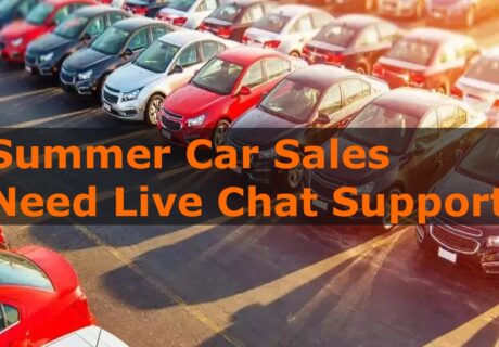Summer Car Sales Need Live Chat Support