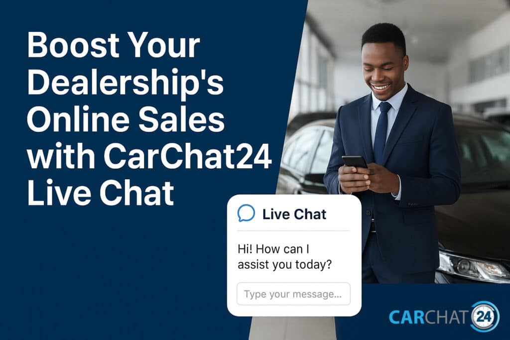 Boost car dealerships sales with live chat