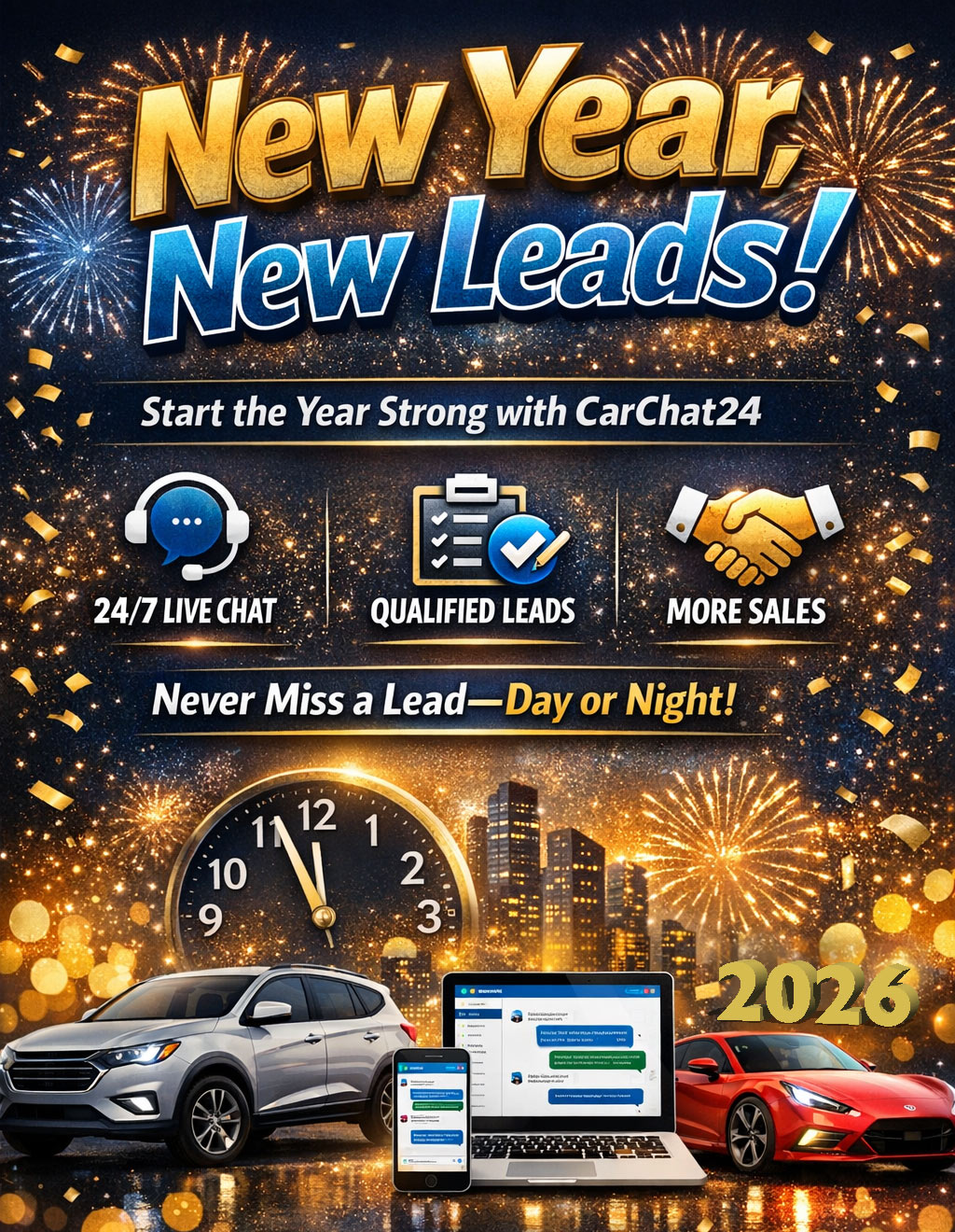New Year, New Leads! Start the year strong with CarChat24